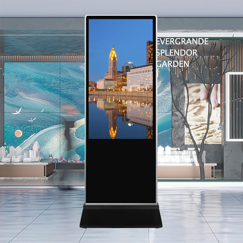 What do you think of the effect of vertical touch advertising machine?