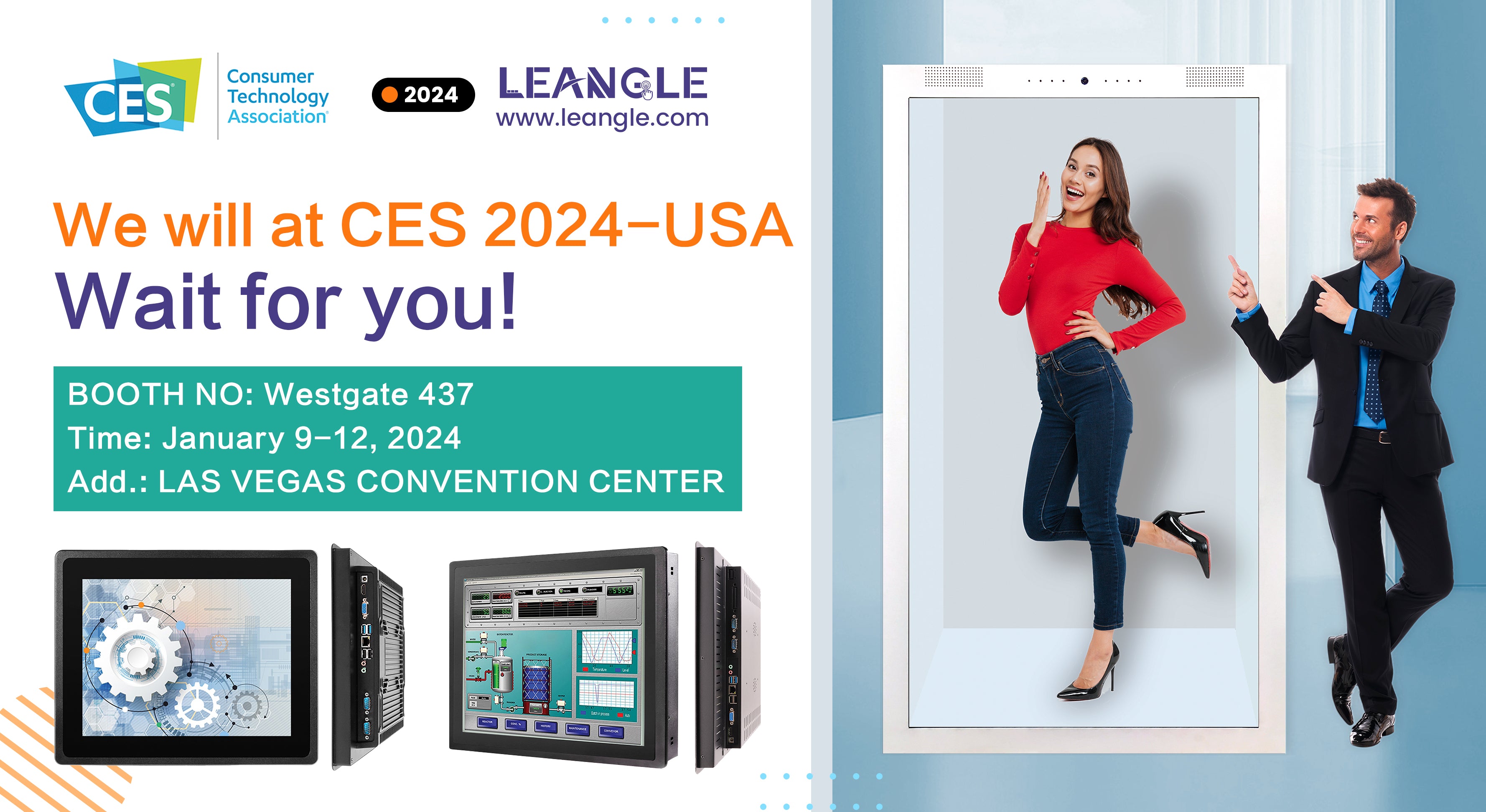 See you at CES 2024 - Las Veagas!