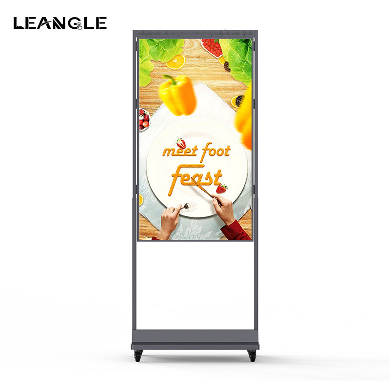 Double-Sided Vertical Window Display Screen Digital Signage