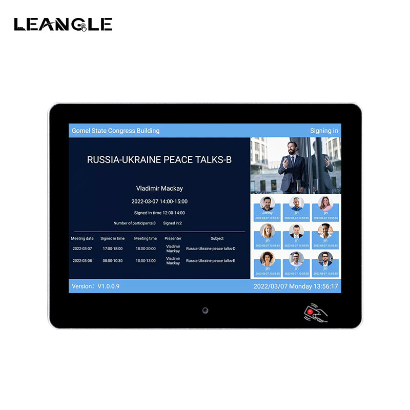 Time and Attendance Display Panel with Attendance Monitoring System Software
