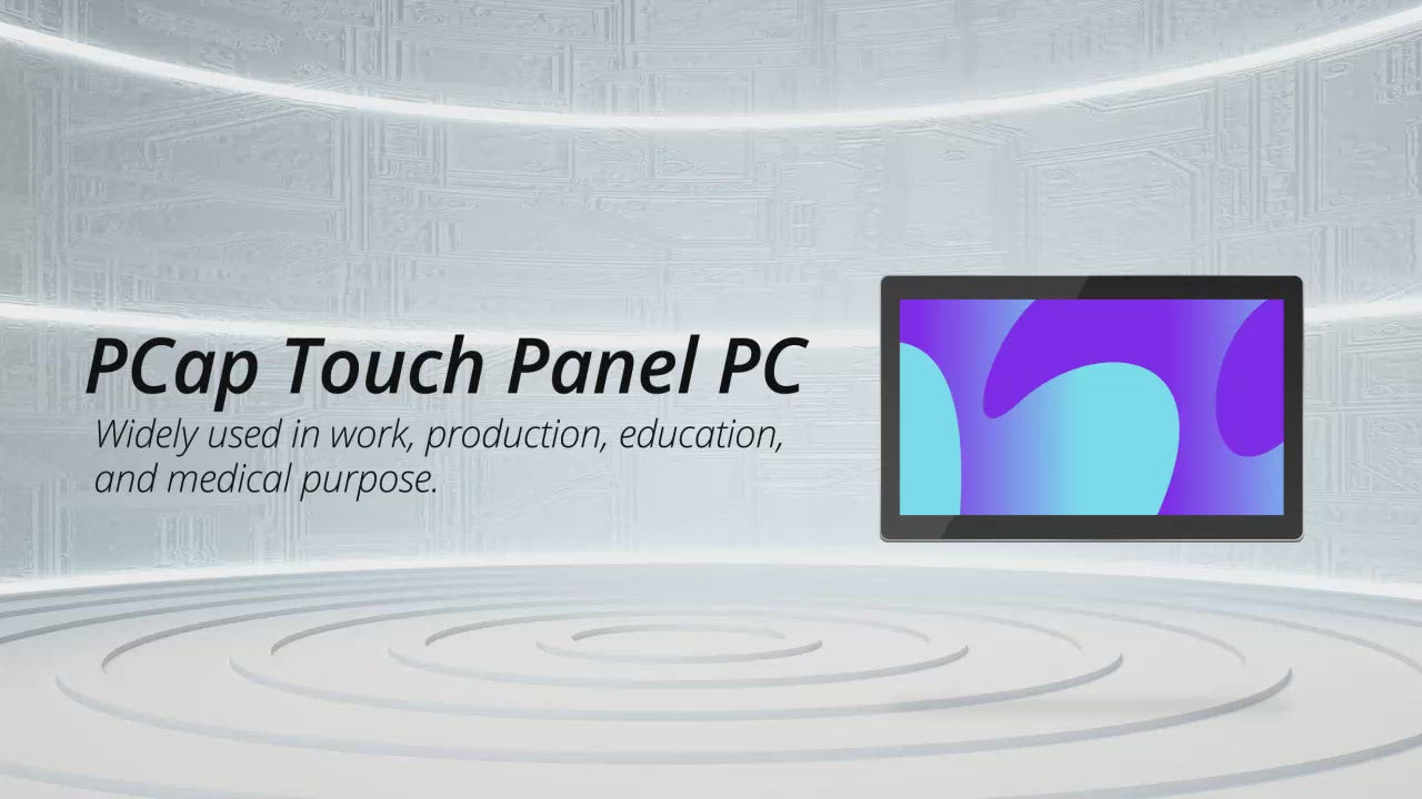 PCAP Touch Screen Wall Mounted